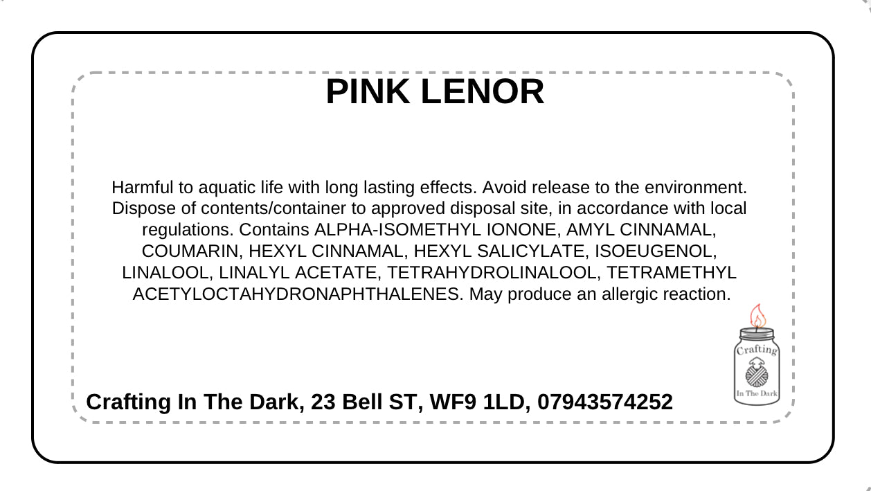 PINK LENOR INSPIRED