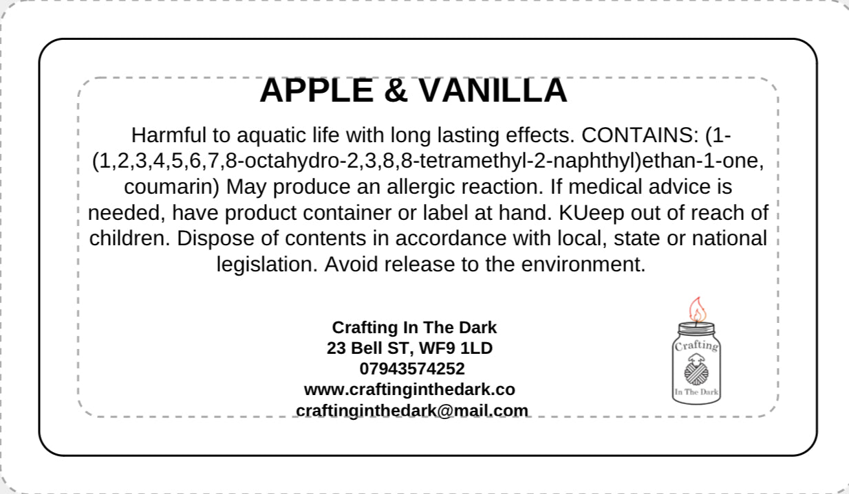 GREEN APPLE & VANILLA HOUSE BLEND