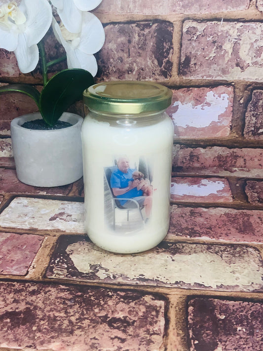 PERSONALISED CANDLE